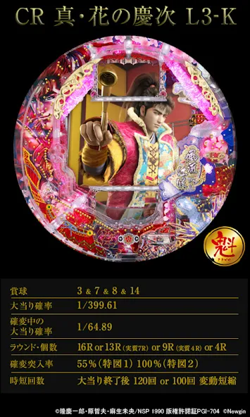 [777TOWN]CR真・花の慶次 [МОД Unlimited Money] Screenshot 3