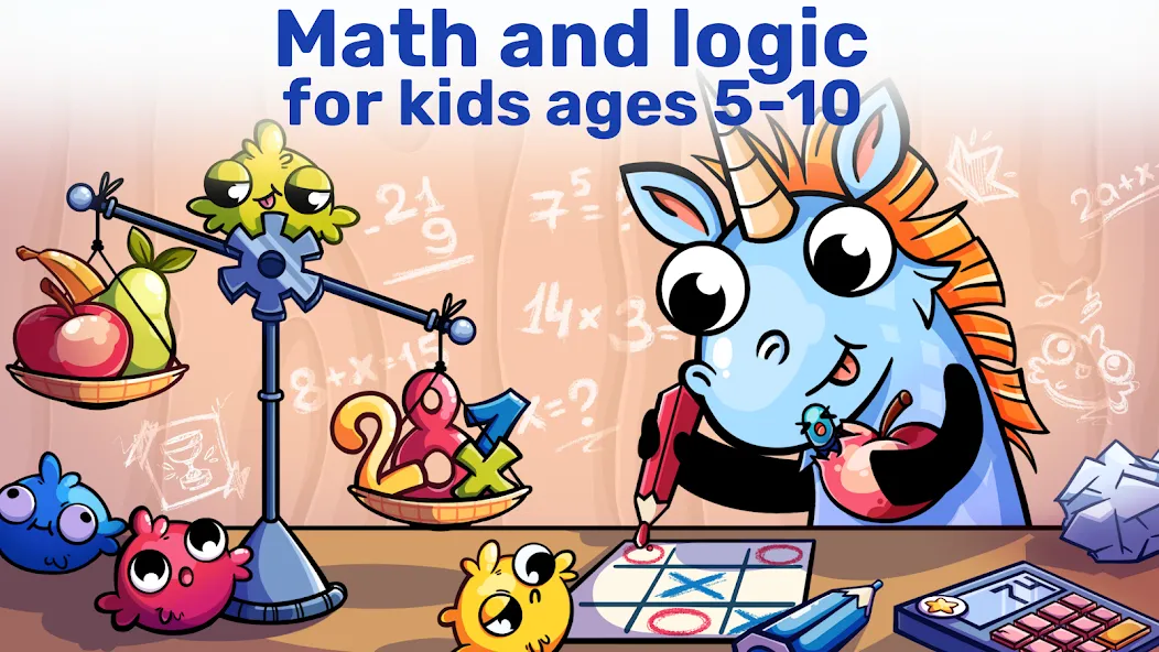 Math&Logic games for kids [МОД Unlocked] Screenshot 1