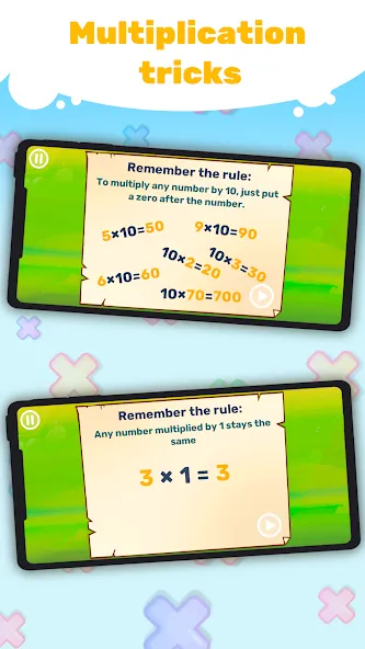 Multiplication Games For Kids. [МОД Много монет] Screenshot 4