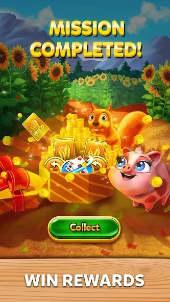 Solitaire Grand Harvest (Солитер Гранд Харвест) [МОД Unlocked] Screenshot 5