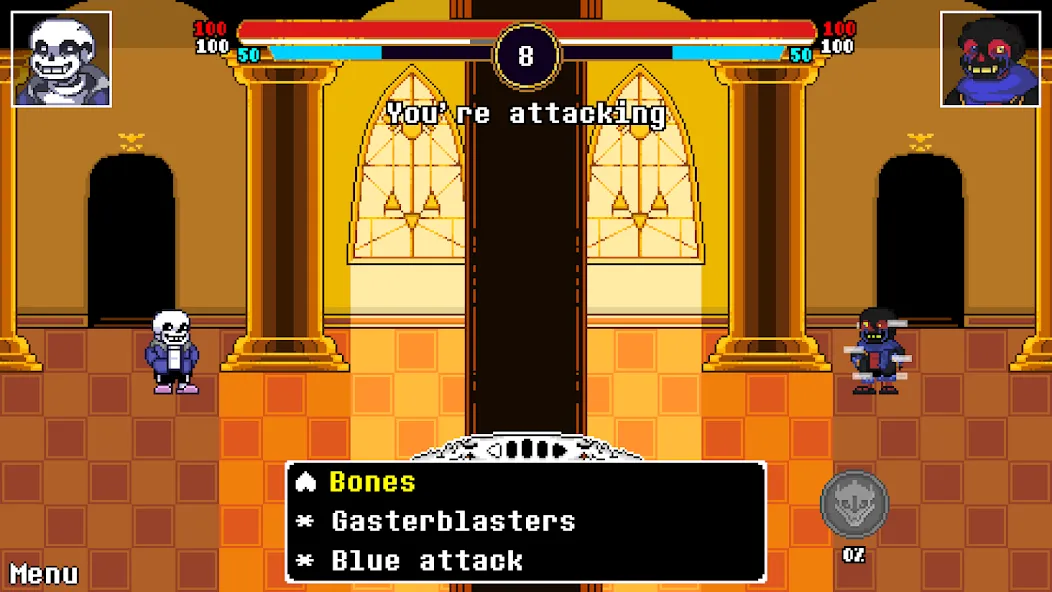 Underverse Battles (Андерверс Баттлз) [МОД Много денег] Screenshot 3