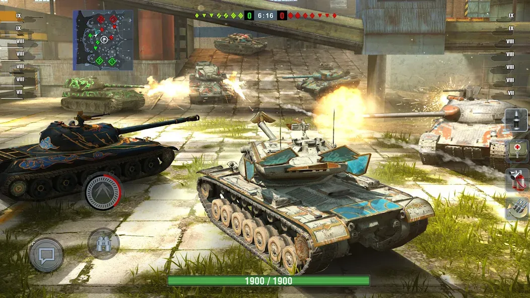World of Tanks Blitz (Ворлд оф Танкс Блиц ПВП) [МОД Все открыто] Screenshot 5