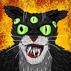 Скачать взлом Cat Fred Evil Pet. Horror game  [МОД Mega Pack]