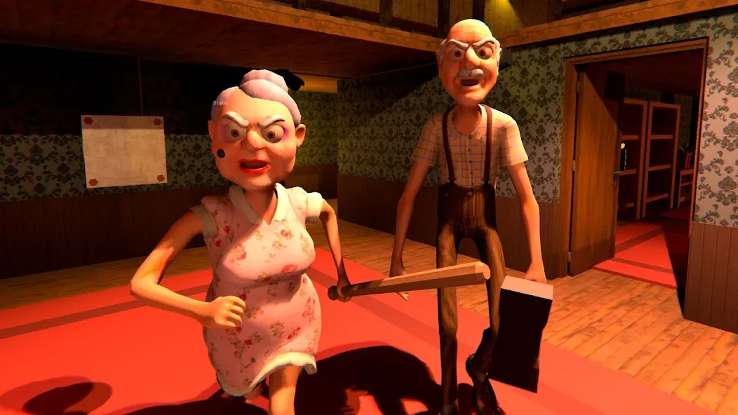 Grandpa And Granny Home Escape (Дедушка и бабушка сбегают из дома) [МОД Mega Pack] Screenshot 2