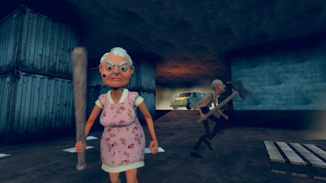 Grandpa & Granny 4 Online Game [МОД Много монет] Screenshot 1
