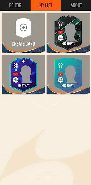 UT Card Creator 23 (Создатель Карточка 23) [МОД Меню] Screenshot 3