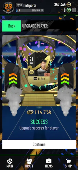 NHDFUT 23 Draft & Packs [МОД Меню] Screenshot 3