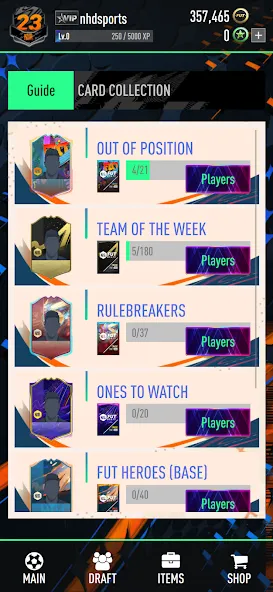 NHDFUT 23 Draft & Packs [МОД Меню] Screenshot 4