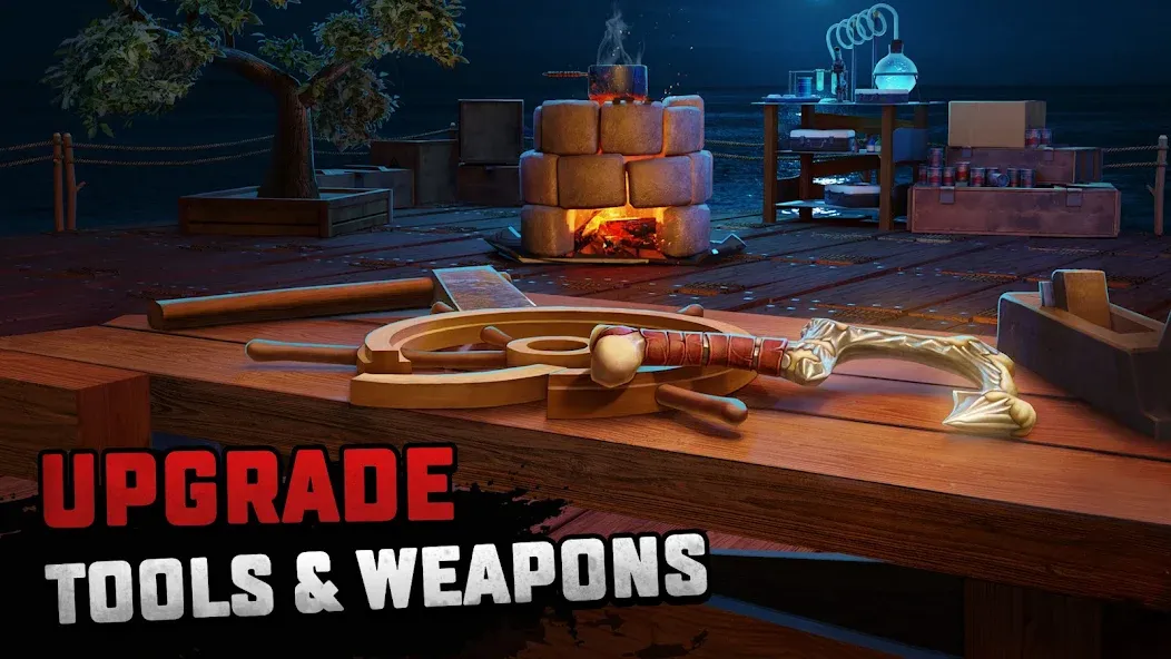 Raft® Survival - Ocean Nomad (Рафт) [МОД Menu] Screenshot 3