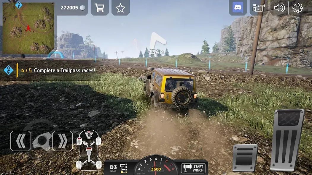 Off Road 4x4 Driving Simulator (Офф Роад) [МОД Unlimited Money] Screenshot 2