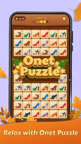 Onet Puzzle - Tile Match Game (Онет Пазл) [МОД Menu] Screenshot 1