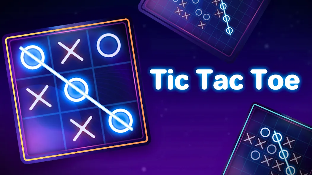 Tic Tac Toe 2 Player: XO Game (Тик Так Тоу 2 игрока) [МОД Mega Pack] Screenshot 1