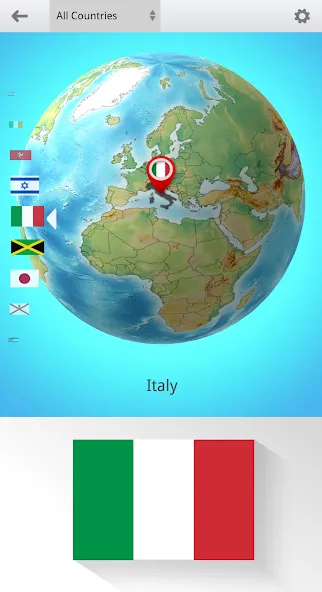 Flags On the Globe [МОД Бесконечные монеты] Screenshot 4