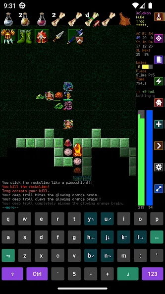 Dungeon Crawl Stone Soup (Данжен Кролл Стоун Суп) [МОД Много денег] Screenshot 2