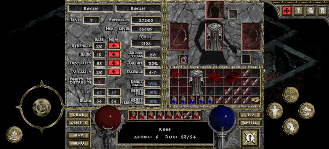 DevilutionX - Diablo 1 port (ДевилутионЭкс) [МОД Все открыто] Screenshot 3