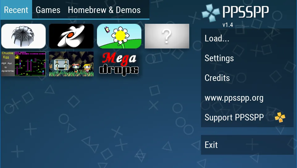 PPSSPP - PSP emulator (ППССПП) [МОД Меню] Screenshot 1