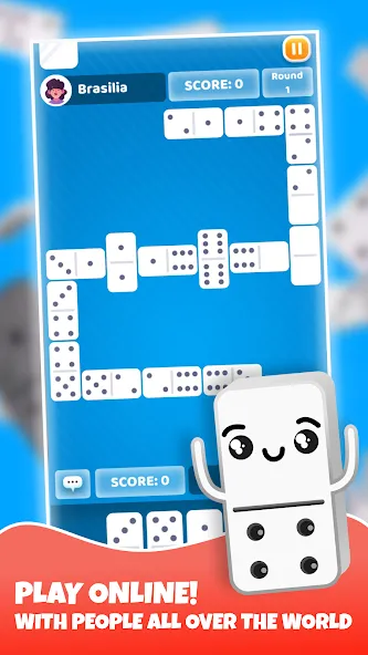 Dominoes - classic domino game [МОД Unlimited Money] Screenshot 1