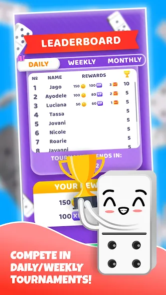 Dominoes - classic domino game [МОД Unlimited Money] Screenshot 2