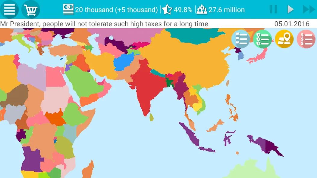 President Simulator Lite [МОД Unlimited Money] Screenshot 3
