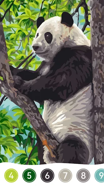 Tap Color by Number - Coloring [МОД Unlocked] Screenshot 5