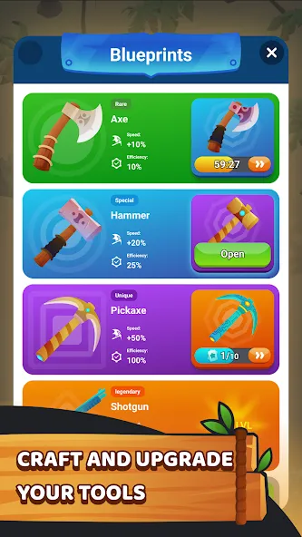 Survival Island Builder (Сурвивал Айленд Билдер) [МОД Много денег] Screenshot 4