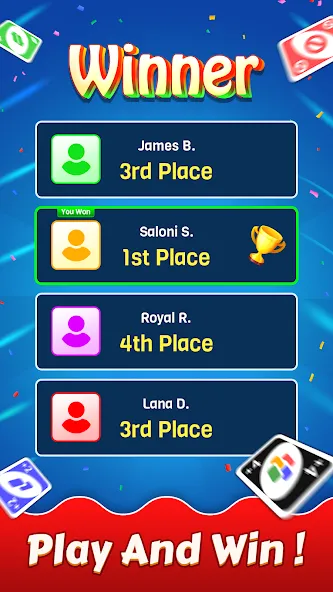 Uno - Party Card Game (Уно) [МОД Menu] Screenshot 3