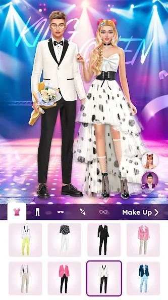 College Dress Up for Girls (Капель Макеовер) [МОД Menu] Screenshot 3