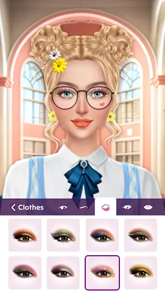 College Dress Up for Girls (Капель Макеовер) [МОД Menu] Screenshot 4