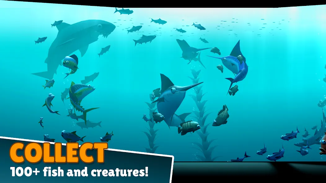 Creatures of the Deep: Fishing (Кричерс оф зе Дип) [МОД Unlimited Money] Screenshot 3