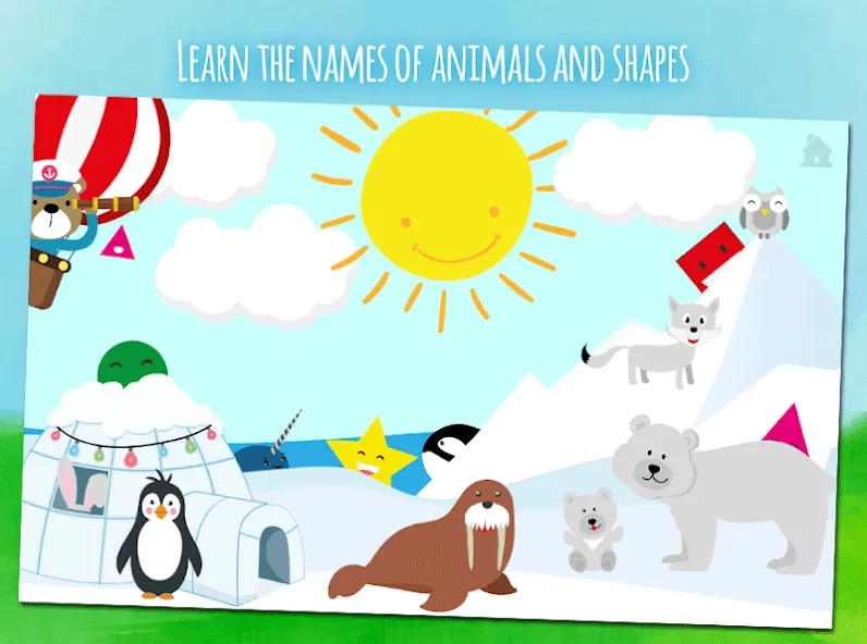 Animals learn words for kids [МОД Unlocked] Screenshot 2