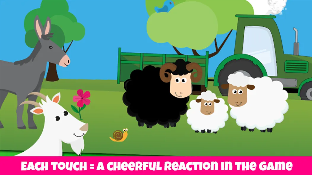 Farm animals game for babies [МОД Бесконечные деньги] Screenshot 1