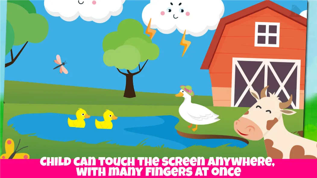 Farm animals game for babies [МОД Бесконечные деньги] Screenshot 2