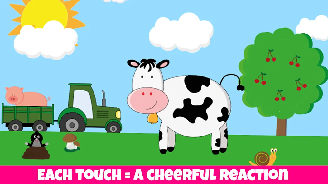 Animals, kids game from 1 year [МОД Menu] Screenshot 1