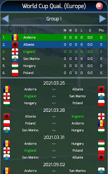 True Football National Manager (Тру Футбол Национальный Менеджер) [МОД Все открыто] Screenshot 3
