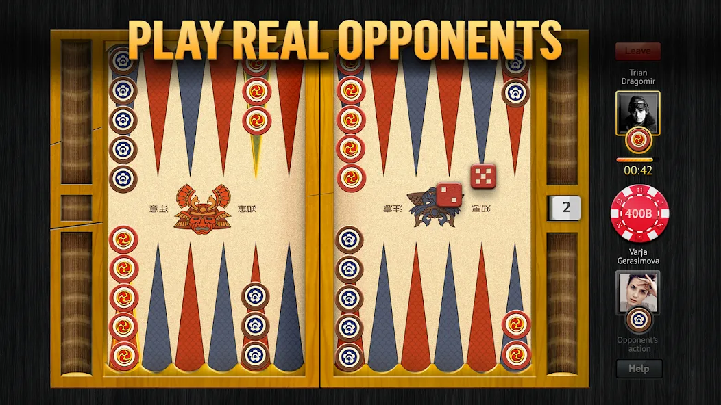 PlayGem Backgammon Play Live [МОД Бесконечные монеты] Screenshot 3