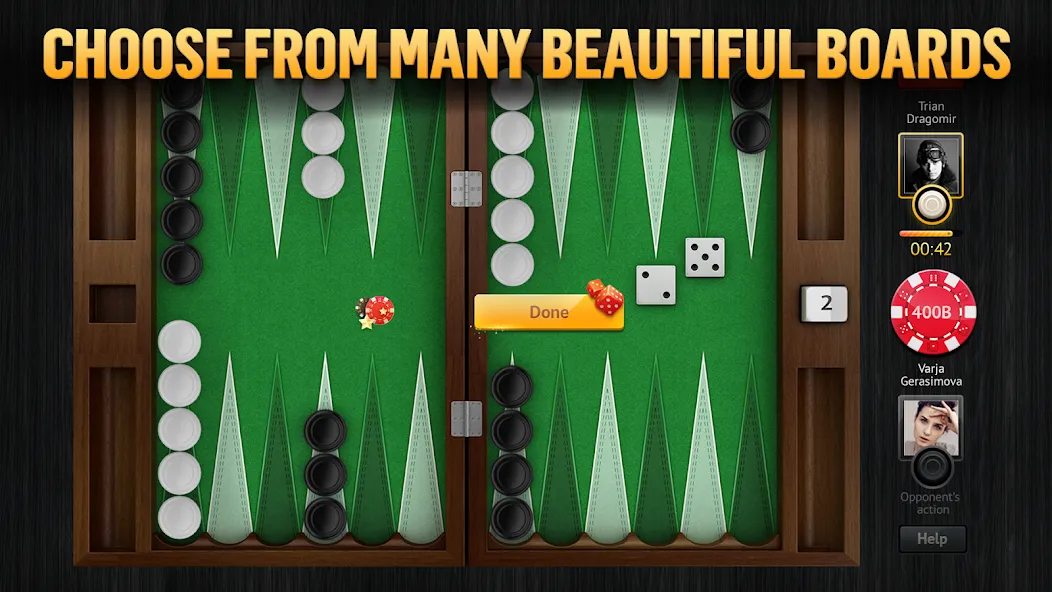 PlayGem Backgammon Play Live [МОД Бесконечные монеты] Screenshot 5