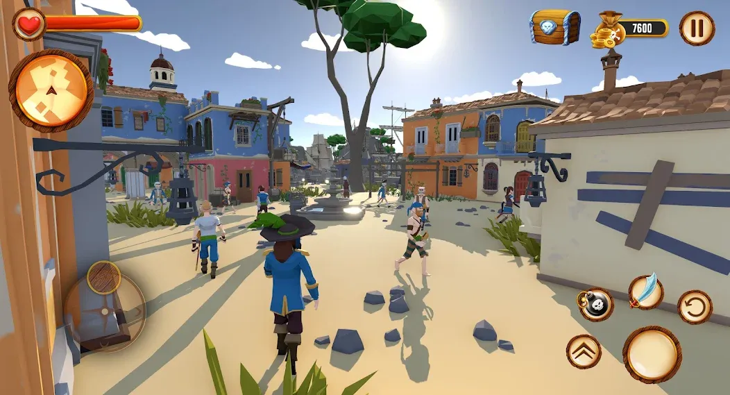 Pirate Polygon Caribbean Sea (Пиратская Полигон Карибское море) [МОД Бесконечные деньги] Screenshot 5