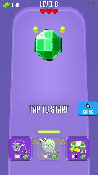 Saw Brick Crusher – Pong 3D (Со Брик Крашер) [МОД Mega Pack] Screenshot 2