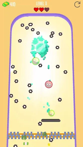 Saw Brick Crusher – Pong 3D (Со Брик Крашер) [МОД Mega Pack] Screenshot 3