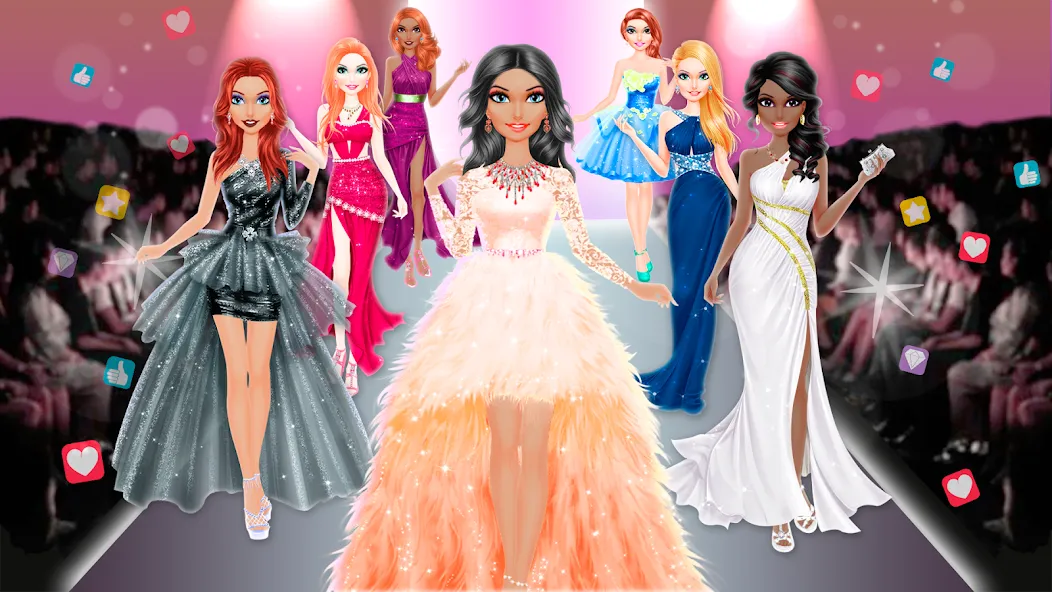 Makeup games makeover dress up [МОД Меню] Screenshot 2