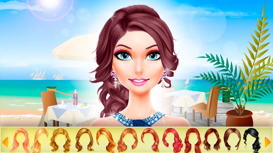 Makeup games makeover dress up [МОД Меню] Screenshot 4