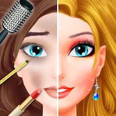 Скачать взлом Makeup games makeover dress up  [МОД Меню]