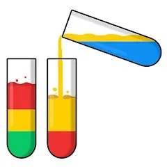 Взломанная Color Sort Puzzle-Puzzle Game (Цветной головоломка сортировки)  [МОД Mega Pack]