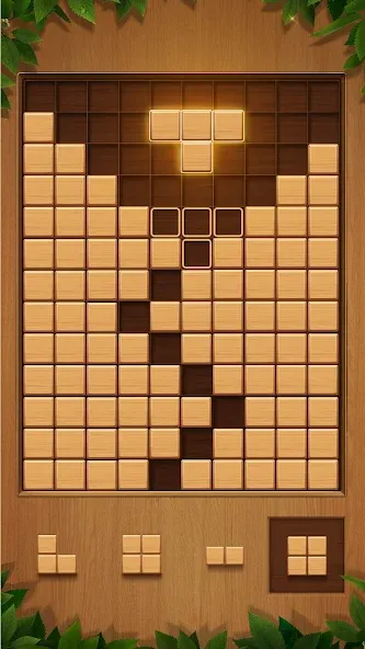 QBlock: Wood Block Puzzle Game (Вуд Блок Пазл) [МОД Много денег] Screenshot 1