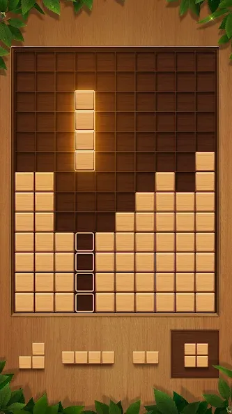 QBlock: Wood Block Puzzle Game (Вуд Блок Пазл) [МОД Много денег] Screenshot 2