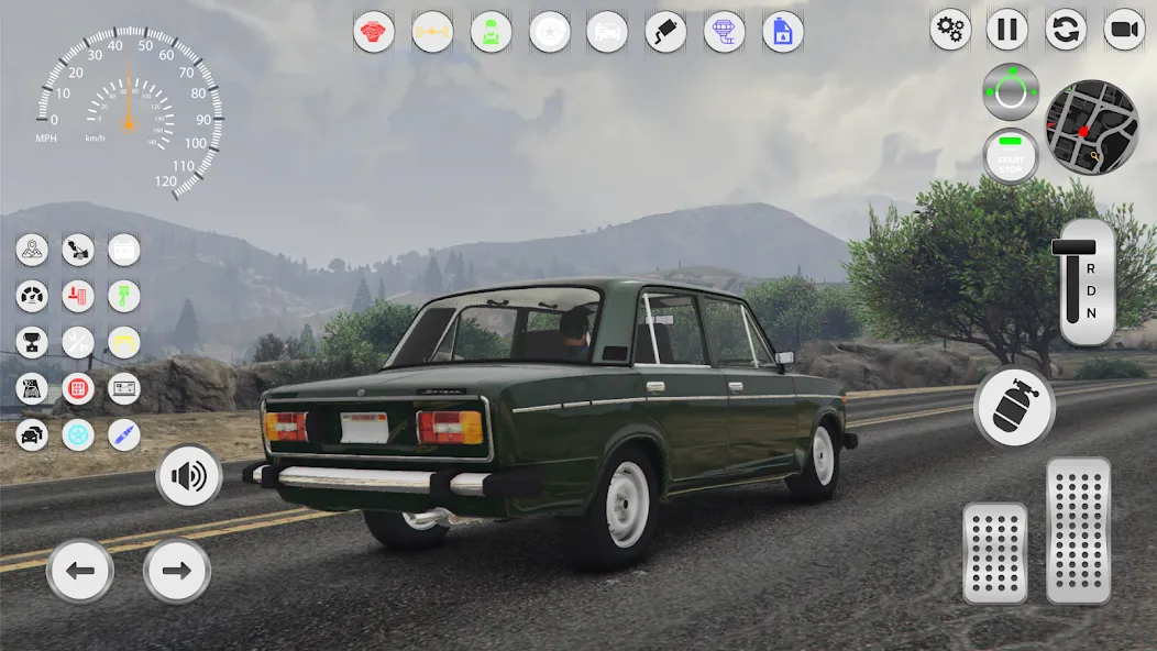 VAZ Cars: Soviet City Ride [МОД Бесконечные монеты] Screenshot 4