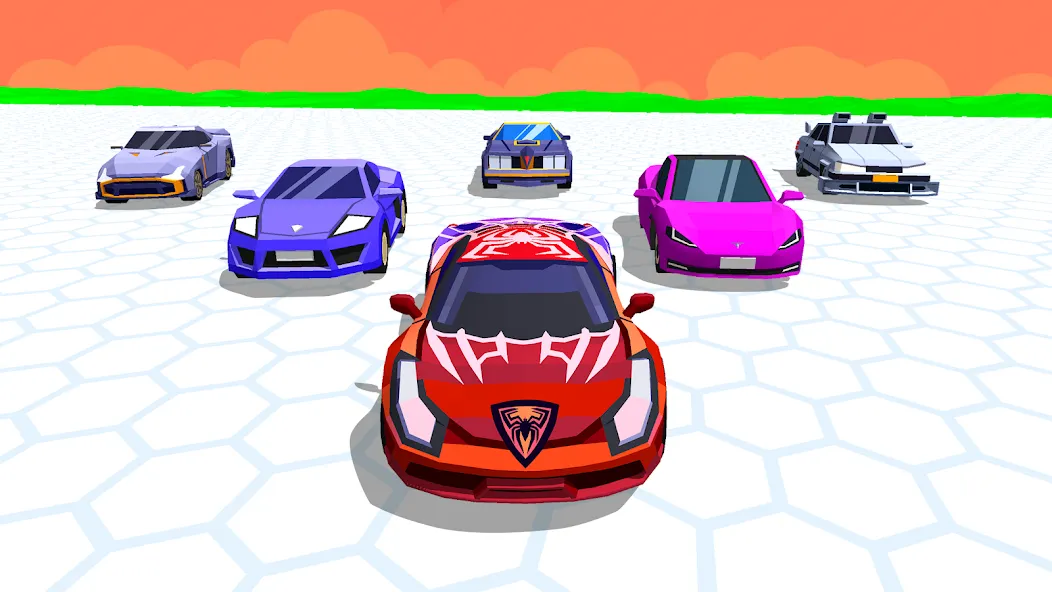 Cars Arena: Fast Race 3D (Карс Арена) [МОД Все открыто] Screenshot 2