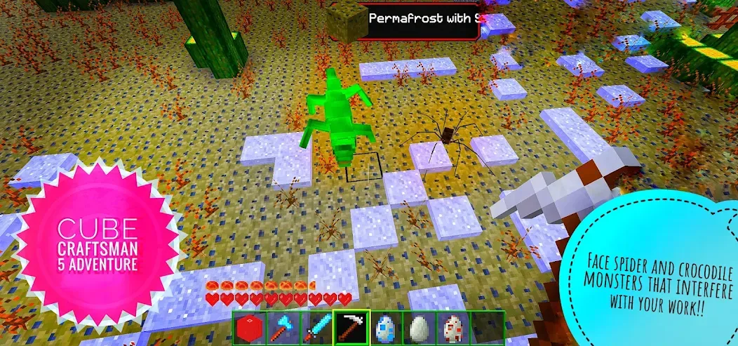 Cube Craftsman 5 Adventure (КубКрафт Приключение) [МОД Бесконечные монеты] Screenshot 4