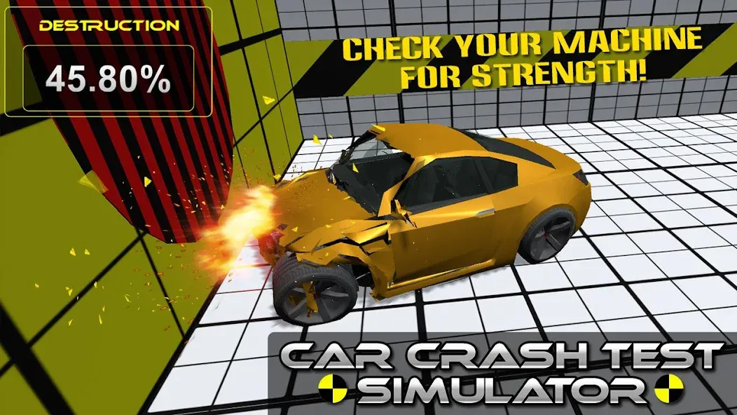 Car Crash Test Simulator [МОД Menu] Screenshot 1