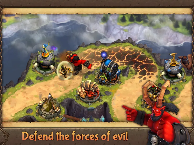 Evil Defenders (Ивил Дефендерс) [МОД Menu] Screenshot 1